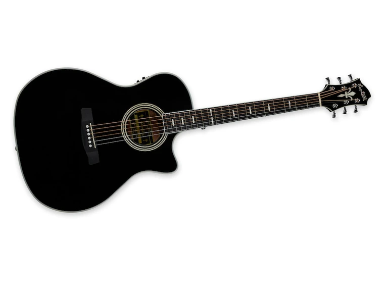 Hagstrom Siljan II Grand Auditorium CE Black 